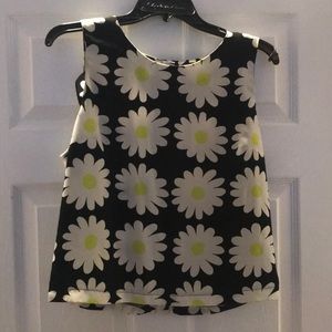 Topshop sleeveless blouse